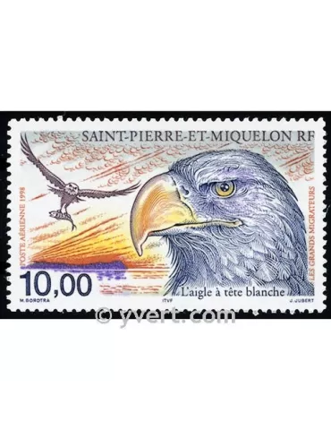 n° 78 -  Timbre Saint-Pierre et Miquelon Poste aérienne
