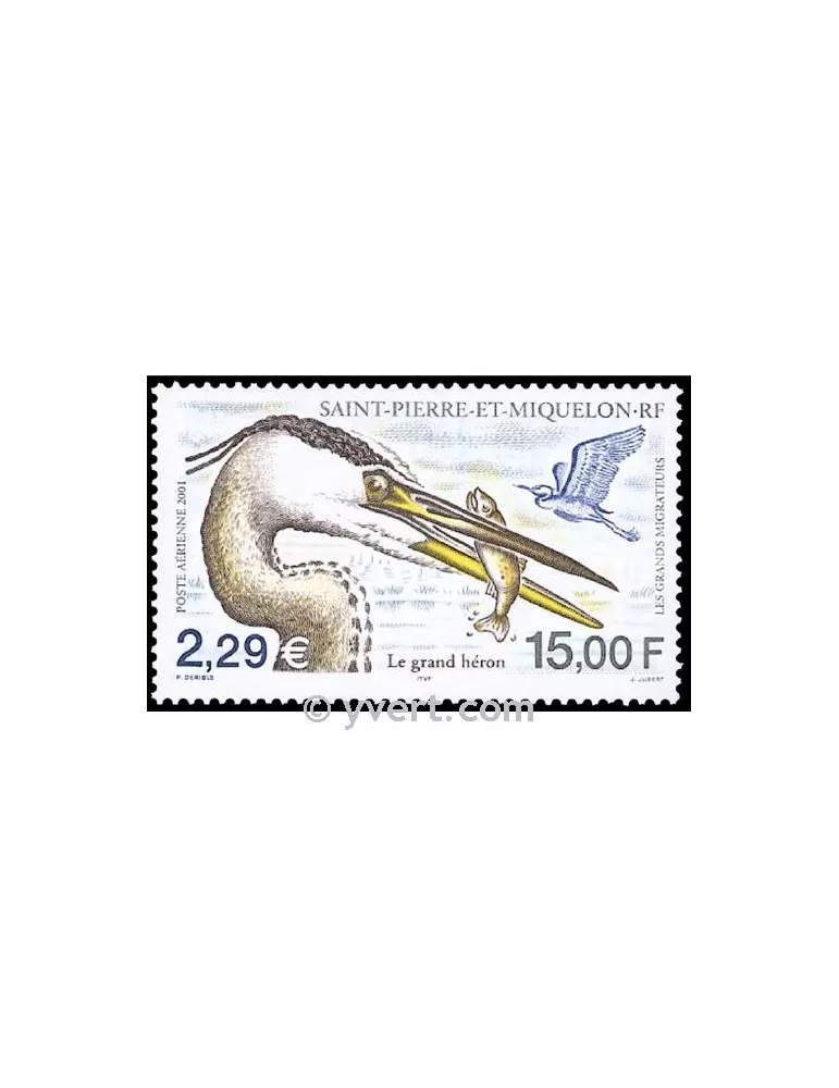 n° 81 -  Timbre Saint-Pierre et Miquelon Poste aérienne