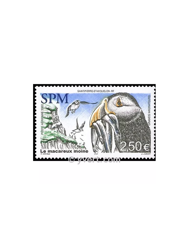 n° 82 -  Timbre Saint-Pierre et Miquelon Poste aérienne