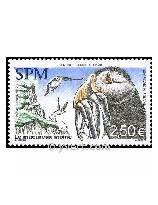n° 82 -  Timbre Saint-Pierre et Miquelon Poste aérienne