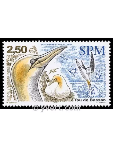 n° 83 -  Timbre Saint-Pierre et Miquelon Poste aérienne