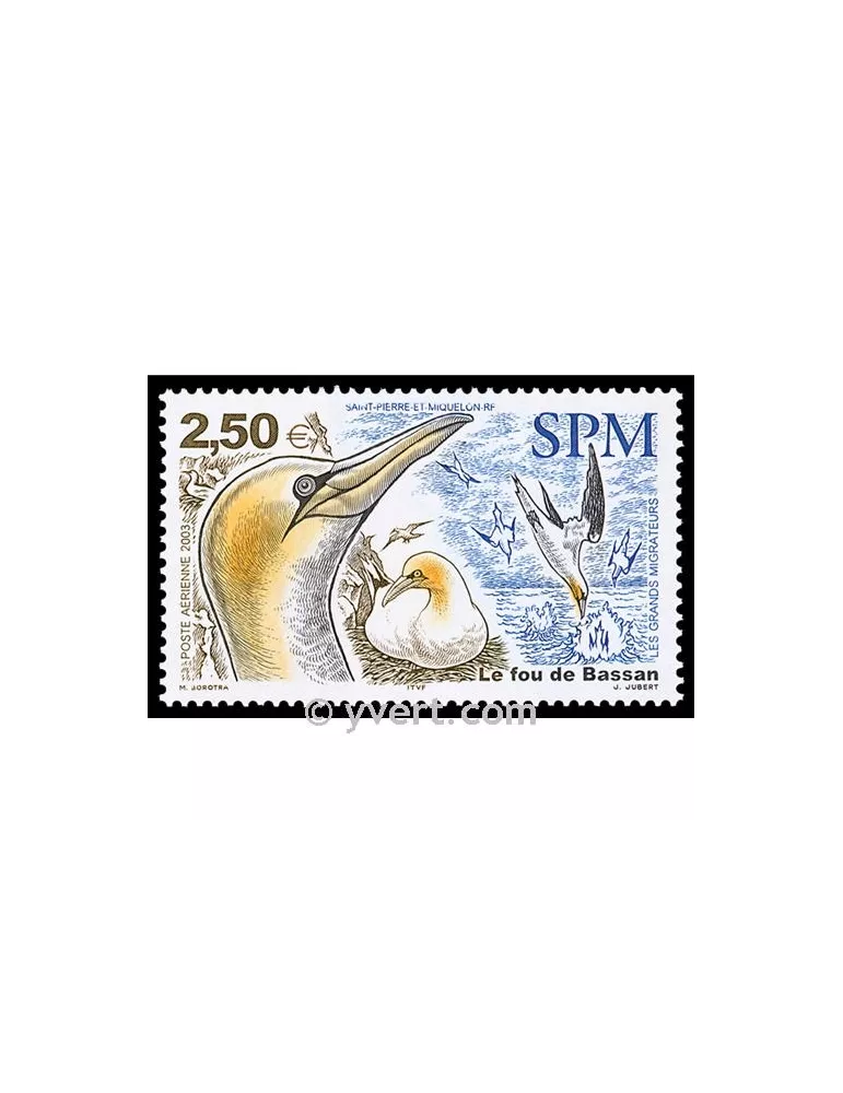 n° 83 -  Timbre Saint-Pierre et Miquelon Poste aérienne