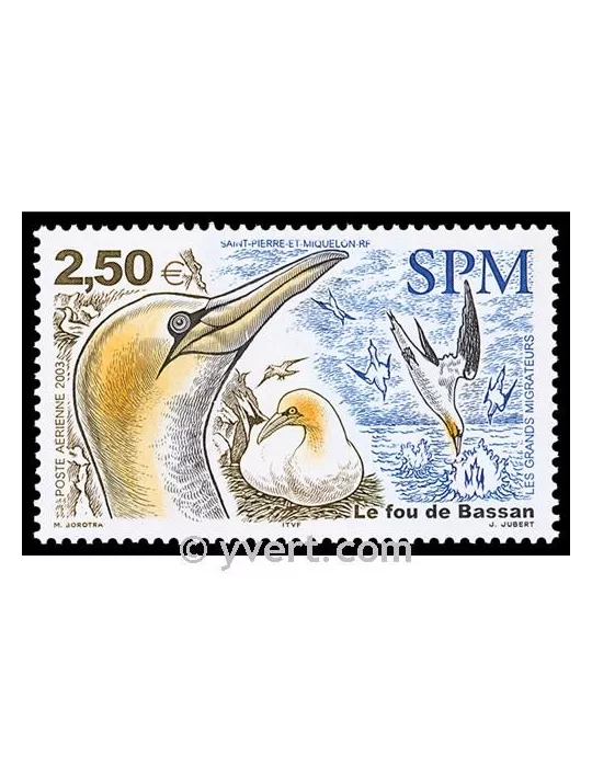 n° 83 -  Timbre Saint-Pierre et Miquelon Poste aérienne