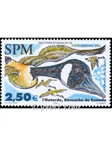n° 84 -  Timbre Saint-Pierre et Miquelon Poste aérienne