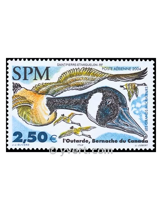 n° 84 -  Timbre Saint-Pierre et Miquelon Poste aérienne
