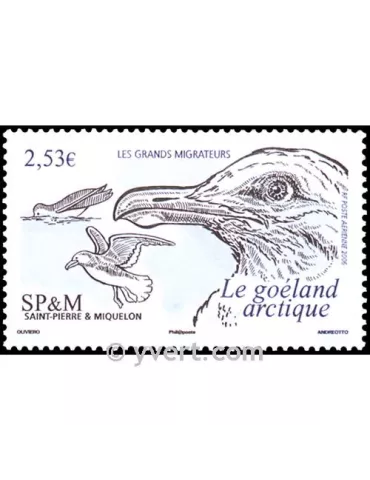 n° 86 -  Timbre Saint-Pierre et Miquelon Poste aérienne