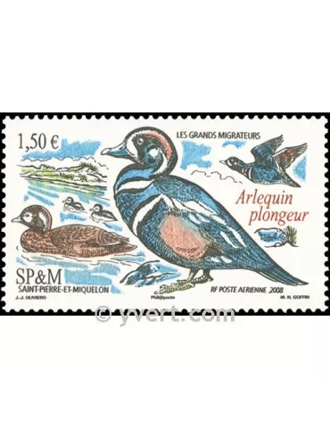 n° 88 -  Timbre Saint-Pierre et Miquelon Poste aérienne