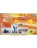 n° 2 -  Timbre TAAF Bloc et feuillets
