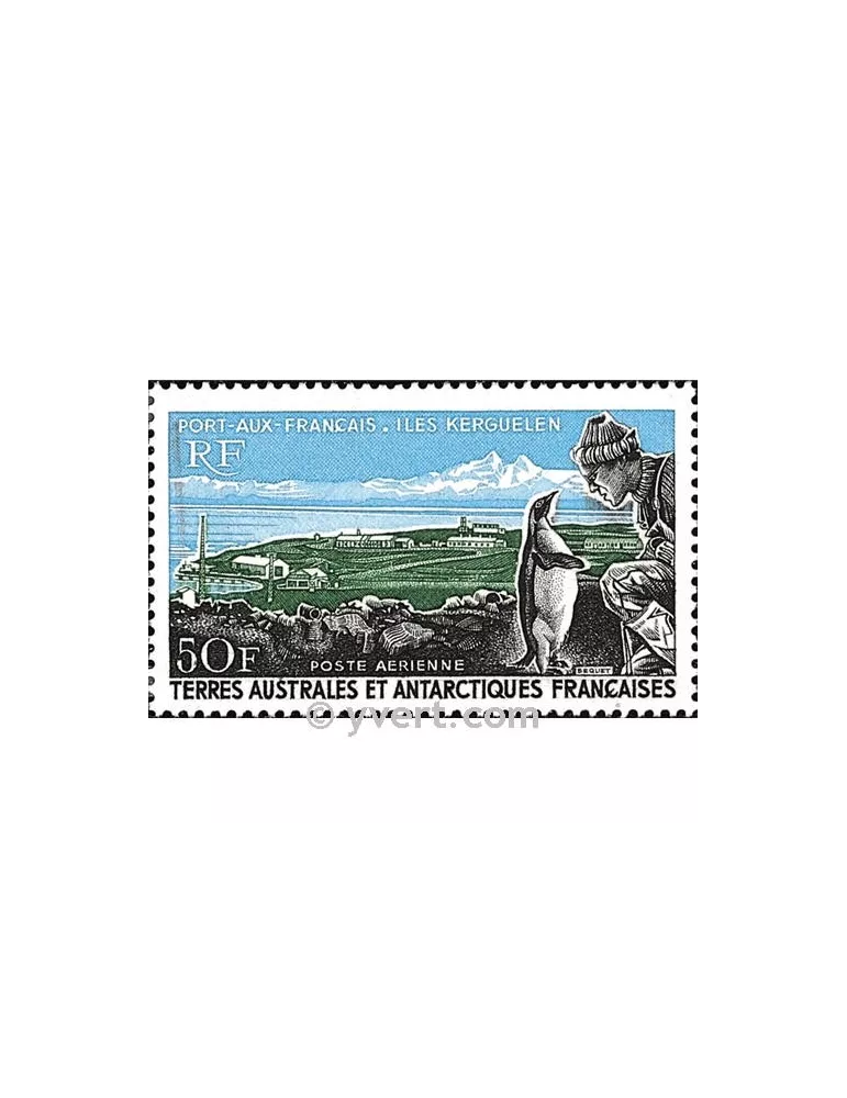 n° 14 -  Timbre TAAF Poste aérienne