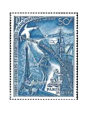 n° 18 -  Timbre TAAF Poste aérienne
