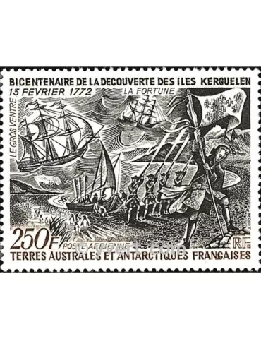 n° 28 -  Timbre TAAF Poste aérienne