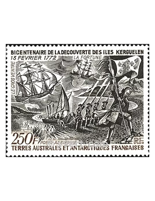 n° 28 -  Timbre TAAF Poste aérienne