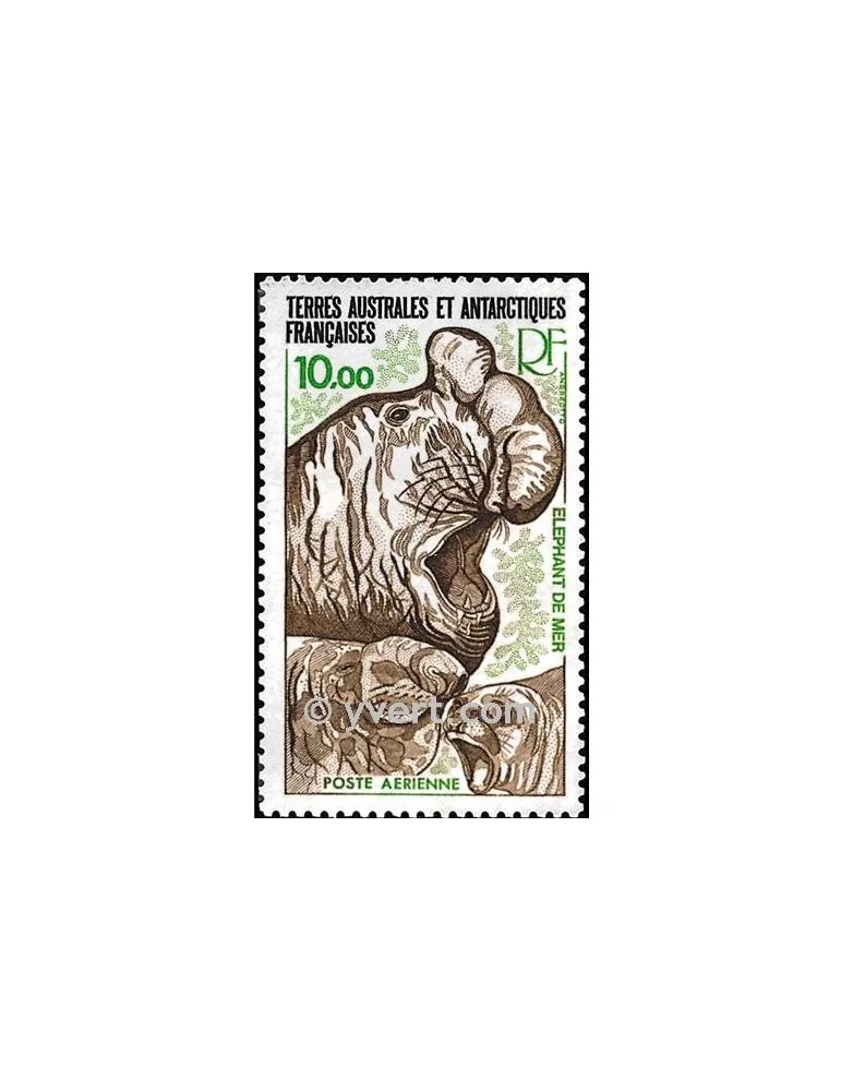 n° 55 -  Timbre TAAF Poste aérienne