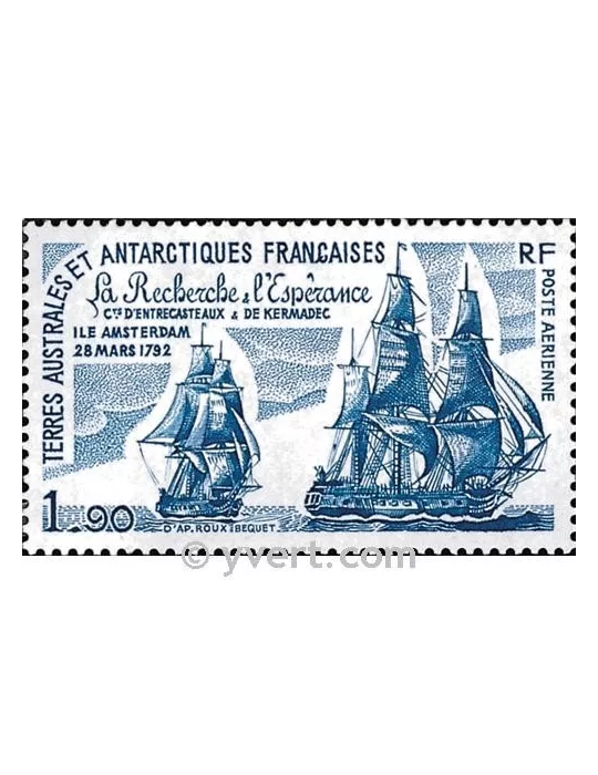 n° 58 -  Timbre TAAF Poste aérienne