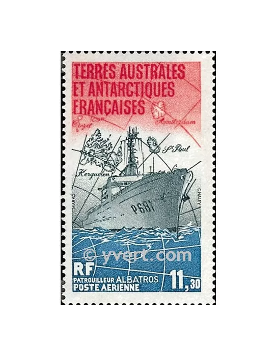n° 84 -  Timbre TAAF Poste aérienne