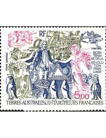 n° 107 -  Timbre TAAF Poste aérienne