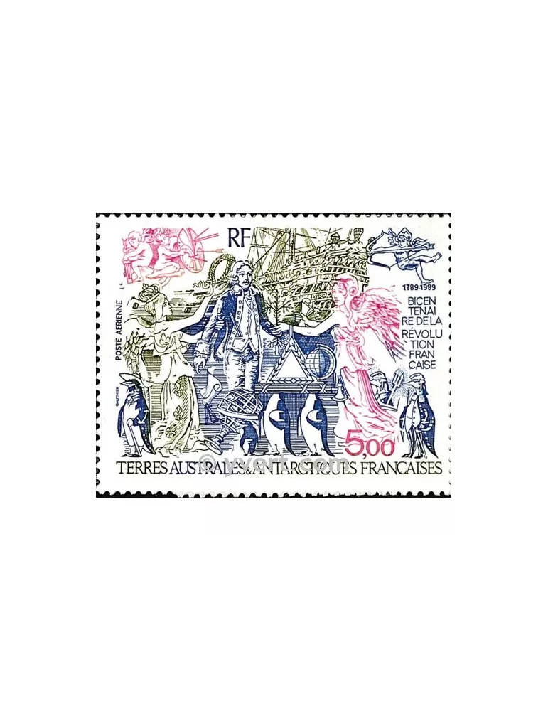 n° 107 -  Timbre TAAF Poste aérienne