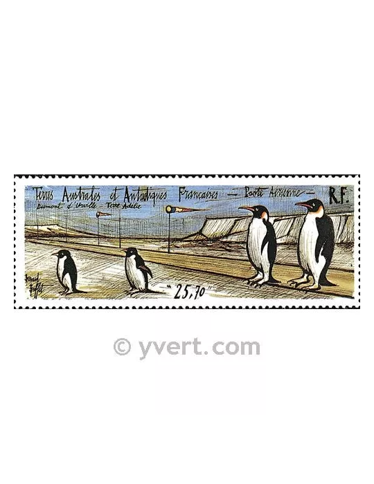 n° 124 -  Timbre TAAF Poste aérienne
