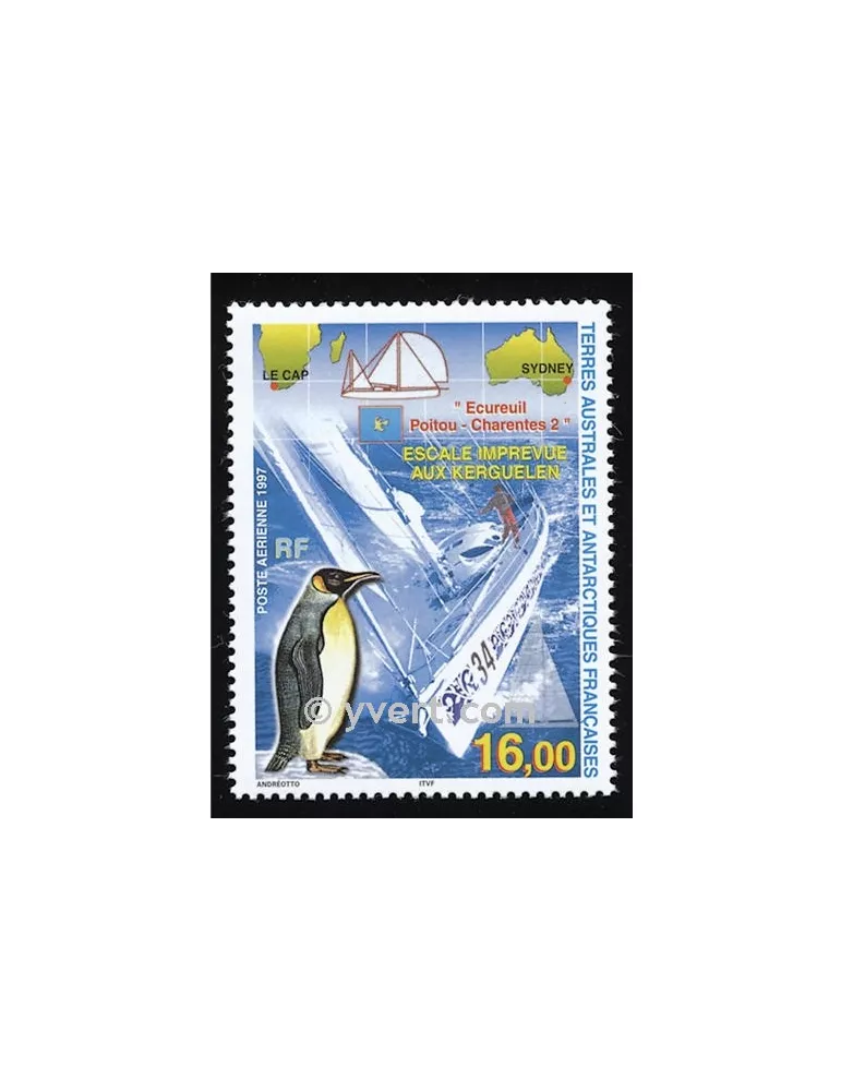 n° 142 -  Timbre TAAF Poste aérienne