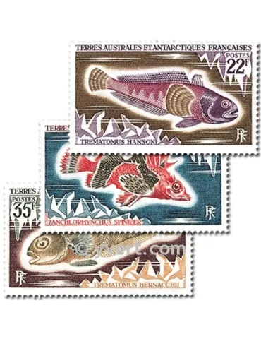 n° 43/45 -  Timbre TAAF Poste 2