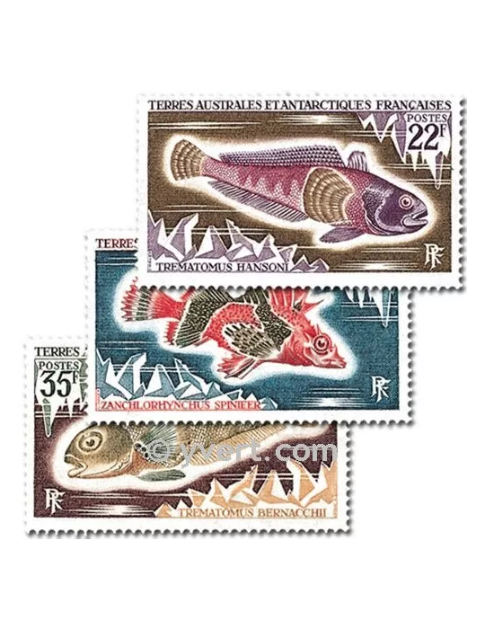 n° 43/45 -  Timbre TAAF Poste