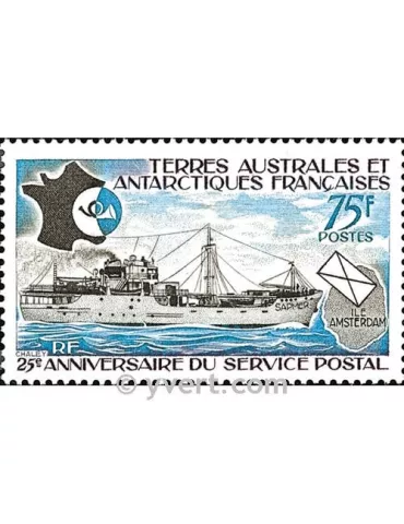 n° 54 -  Timbre TAAF Poste 2