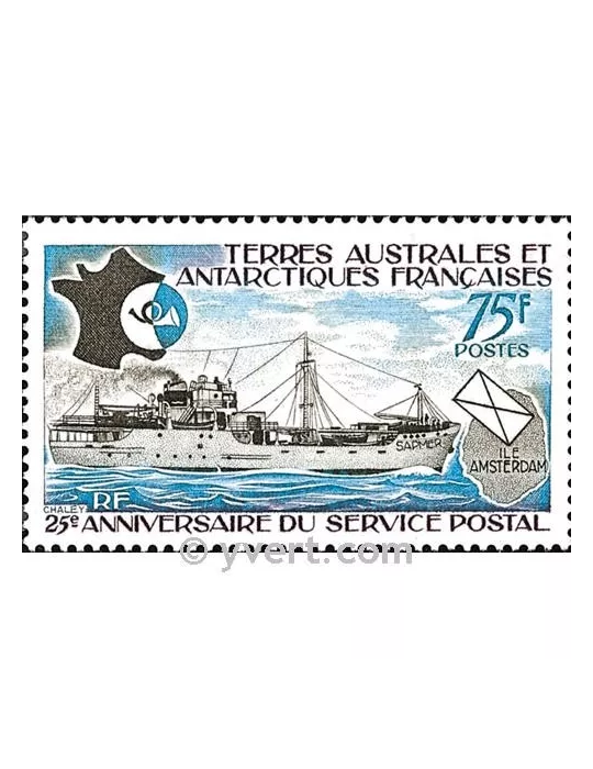 n° 54 -  Timbre TAAF Poste
