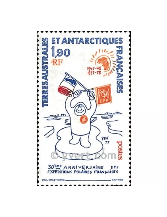 n° 73 -  Timbre TAAF Poste