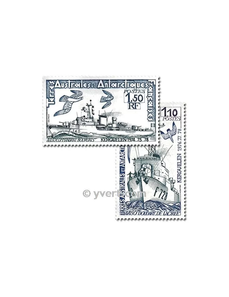 n° 79/80 -  Timbre TAAF Poste