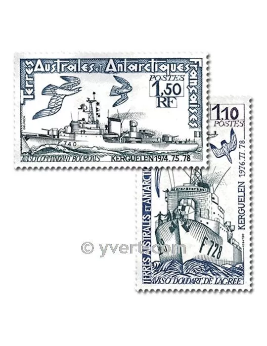 n° 79/80 -  Timbre TAAF Poste