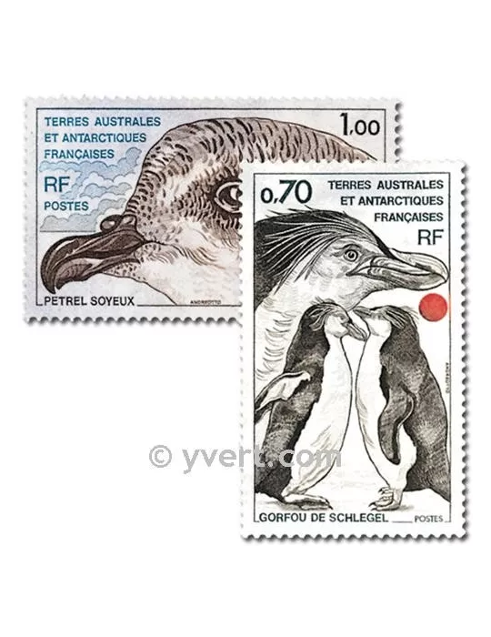 n° 81/82 -  Timbre TAAF Poste