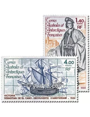 n° 84/85 -  Timbre TAAF Poste 2
