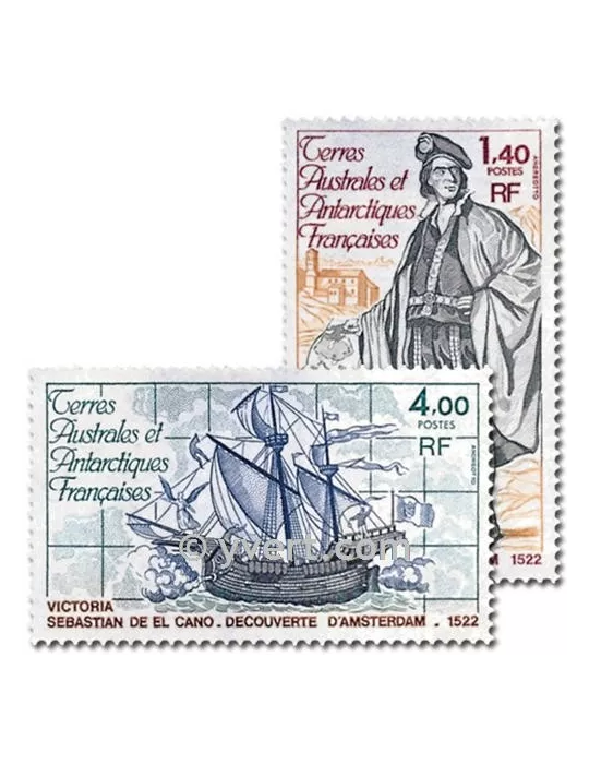 n° 84/85 -  Timbre TAAF Poste