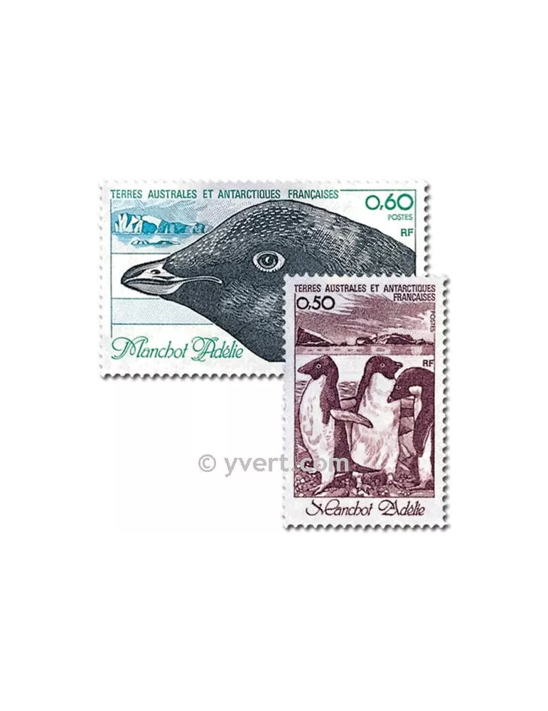 n° 86/88 -  Timbre TAAF Poste