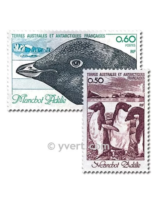 n° 86/88 -  Timbre TAAF Poste
