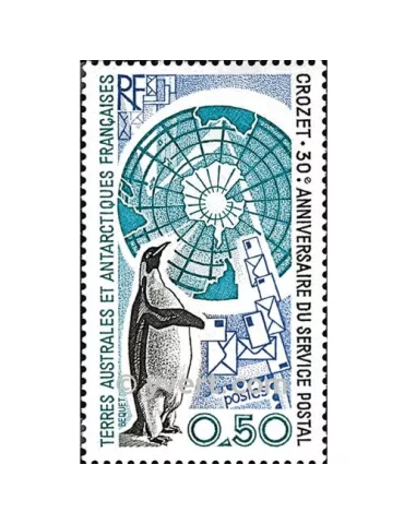 n° 155 -  Timbre TAAF Poste 2