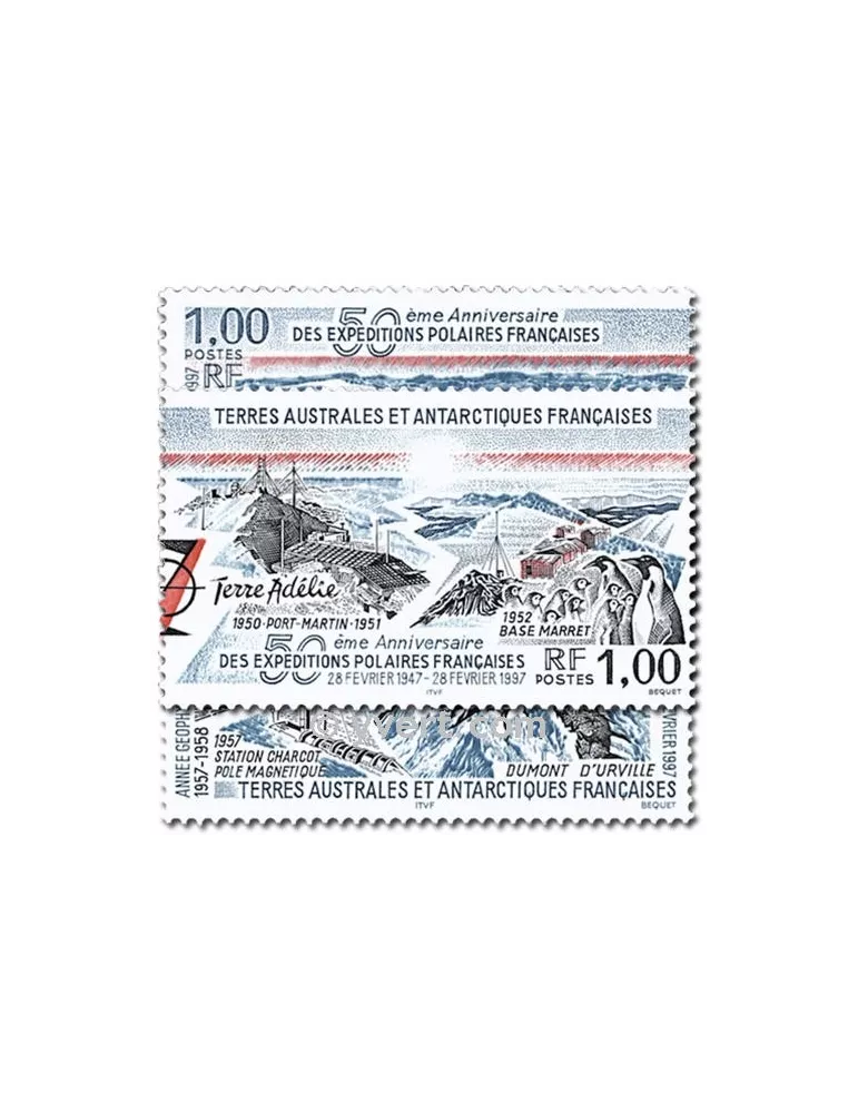 n° 223/225 -  Timbre TAAF Poste