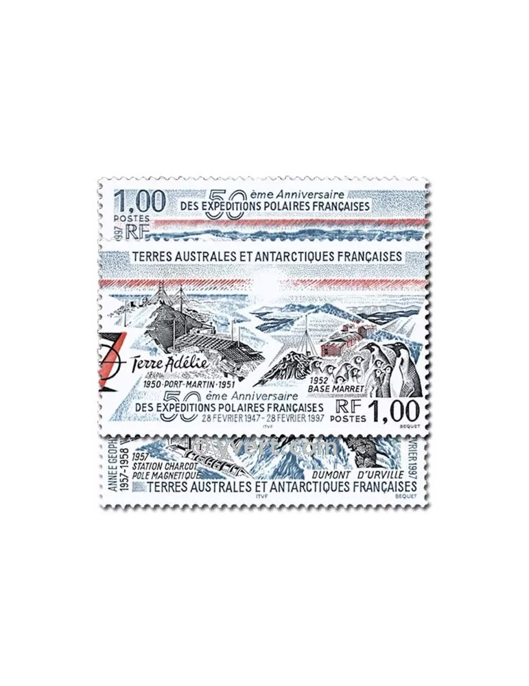 n° 223/225 -  Timbre TAAF Poste