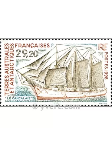 n° 230 -  Timbre TAAF Poste 2