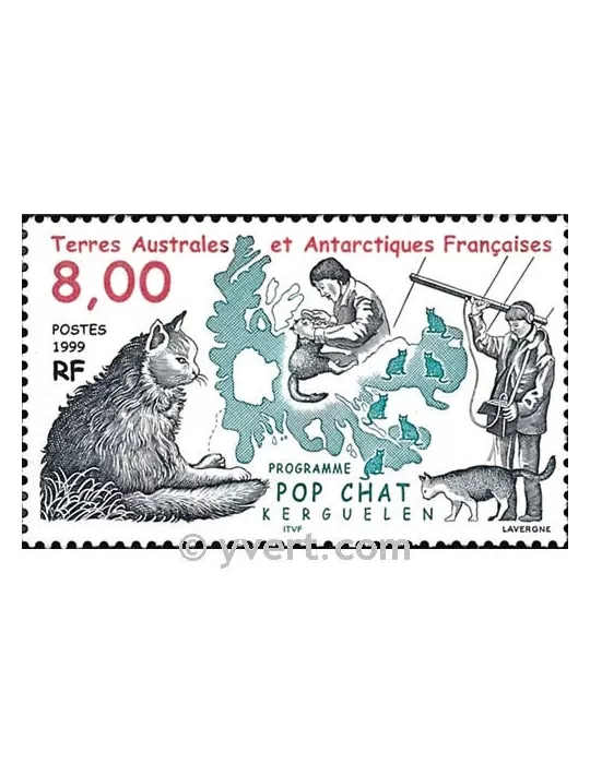 n° 242 -  Timbre TAAF Poste