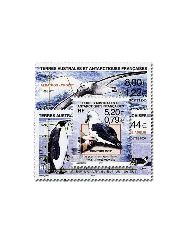 n° 270/272 -  Timbre TAAF Poste
