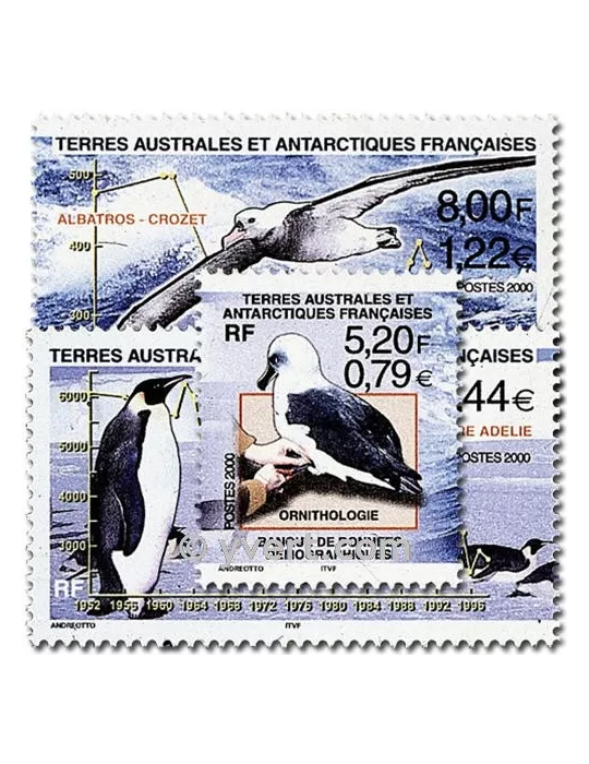 n° 270/272 -  Timbre TAAF Poste