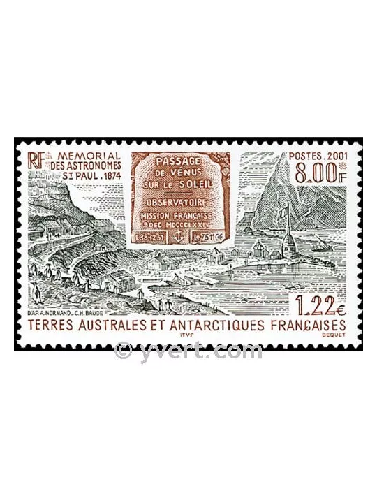 n° 297 -  Timbre TAAF Poste