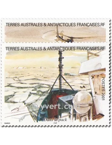 n° 308/321 -  Timbre TAAF Poste 2