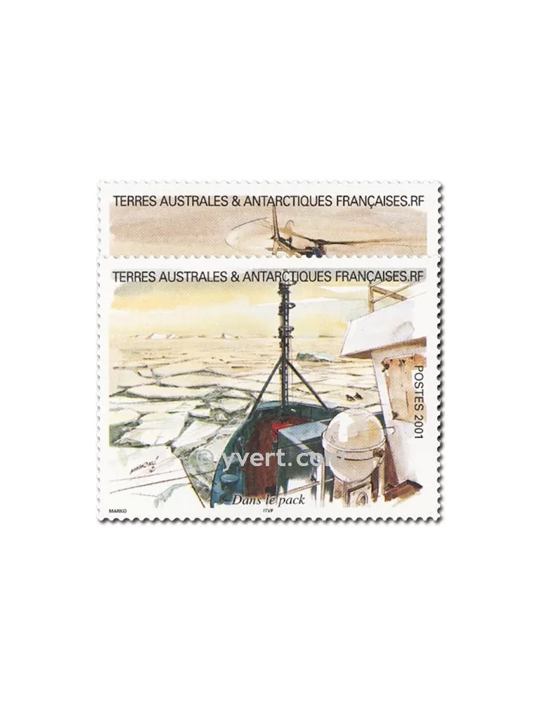 n° 308/321 -  Timbre TAAF Poste