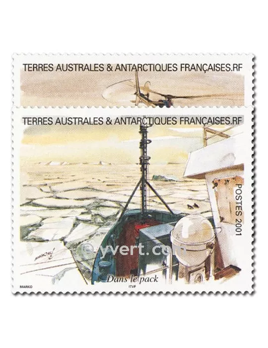 n° 308/321 -  Timbre TAAF Poste