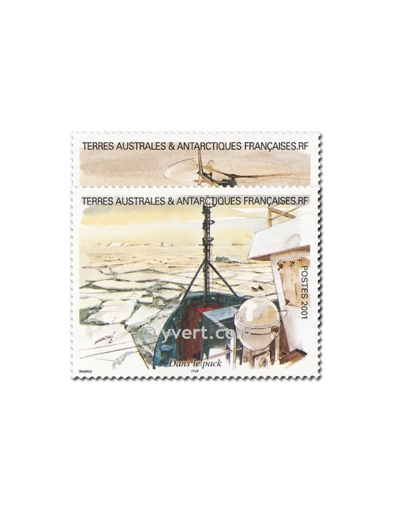 n° 308/321 -  Timbre TAAF Poste