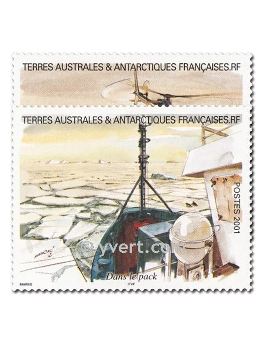 n° 308/321 -  Timbre TAAF Poste