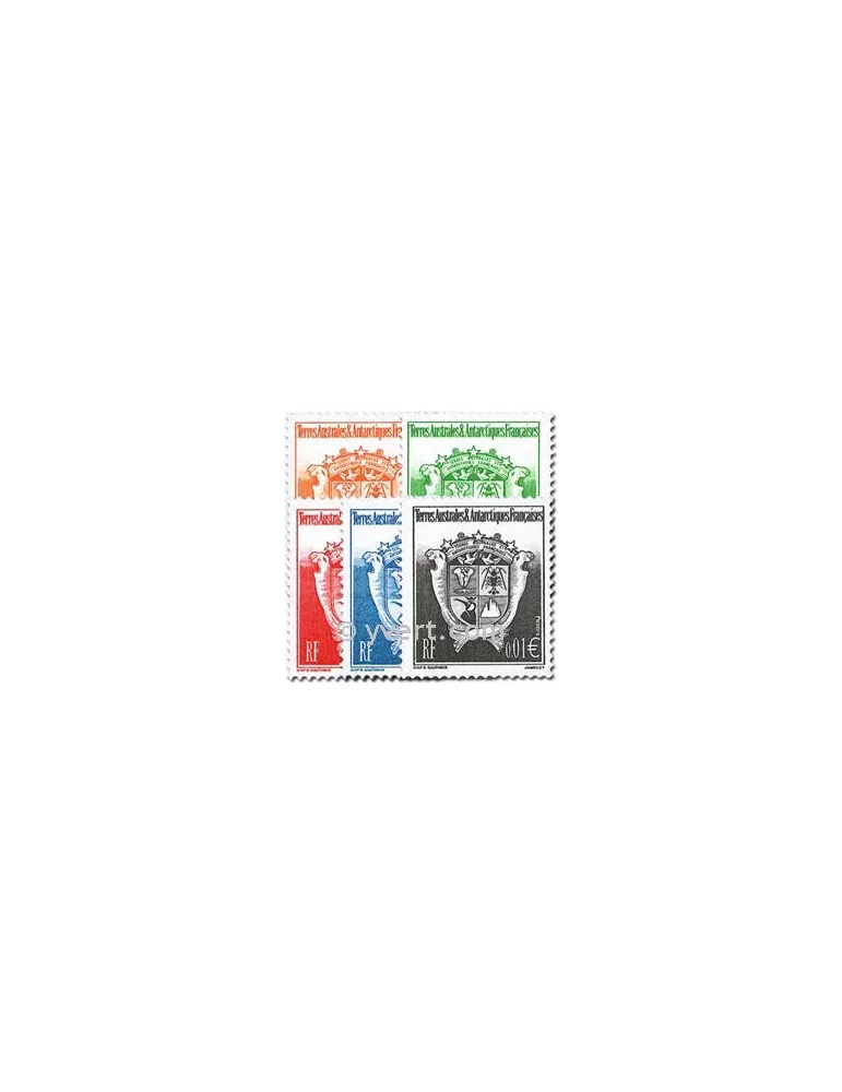 n° 322/326 -  Timbre TAAF Poste