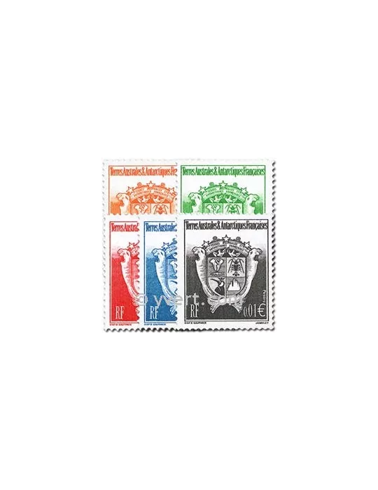 n° 322/326 -  Timbre TAAF Poste